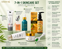 7-in-1 Anti-Ageing Skincare Set | Retinol, Niacinamide & Vitamin C | Ammuri
