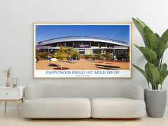 NFL Art Galore - Denver Broncos Poster Selection for Every Fan