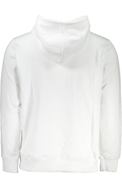 CALVIN KLEIN MEN'S WHITE ZIPLESS SWEATSHIRT