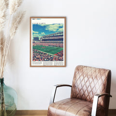 Paycor Stadium Poster | Paycor Stadium Print | Cincinnati Bengals Poster | NFL Art | NFL Stadium Poster | Housewarming Gift