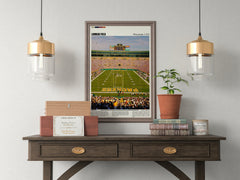 Lambeau Field Print | Green Bay Packers Poster | NFL Art | NFL Stadium Poster | Housewarming Gift | Digital Travel Art Print