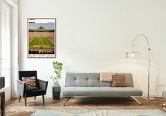 Lambeau Field Print | Green Bay Packers Poster | NFL Art | NFL Stadium Poster | Housewarming Gift | Digital Travel Art Print