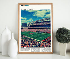 Paycor Stadium Poster | Paycor Stadium Print | Cincinnati Bengals Poster | NFL Art | NFL Stadium Poster | Housewarming Gift