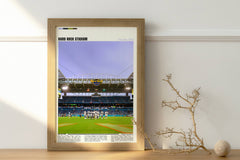 NFL Artwork - Hard Rock Stadium Poster - Miami Dolphins Print - Sports Fan Gift